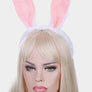Diona J Bunny Rabbit Round Easter Fur Headbands Hair Accesorries Party Costume