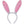 Diona J Bunny Rabbit Round Easter Fur Headbands Hair Accesorries Party Costume