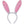 Diona J Bunny Rabbit Round Easter Fur Headbands Hair Accesorries Party Costume