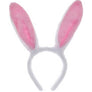 Diona J Bunny Rabbit Round Easter Fur Headbands Hair Accesorries Party Costume