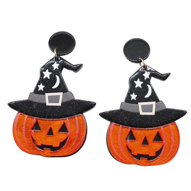 Halloween Pumpkins Earring
