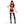 Perky Nurse 2 Pc Wet look black Women’s Halloween Cosplay Costume Set Sz M/L