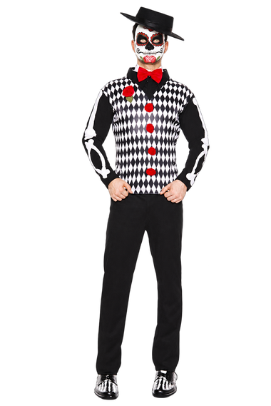 Music Legs The Three-piece Men's Graveyard Mister Costume