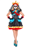 Plus Size Day Of The Dead Darling Costume