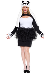 Plus Size Panda Cutie Costume main image