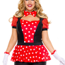Plus Size Polka Dot Mouse Costume