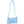 DIONA J WOMEN'S LEATHER ADJUSTABLE STRAP SMOOTH MODERN SHOULDER BAG COLOR BLUE