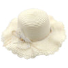 DIONA J KIDS STRAW HAT ONE SIZE COLOR BEIGE