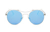 Round Mirrored Fashion Sunglasses