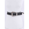 DIONA J PLUS SIZE CRYSTAL BELT COLOR BLACK/SILVER