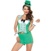 Diona J Women's Green Leprechaun St. Patrick's Day Costume Size Large