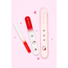 DIONA J THE CRÈME SHOP X HELLO KITTY PREMIUM GLASS NAIL FILE SET (RED)