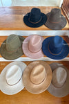 SUEDE VEGAN PANAMA HAT