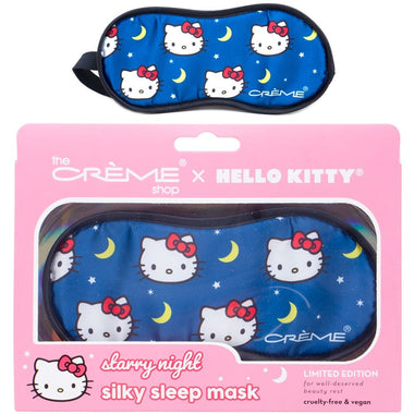 DIONA J THE CREME SHOP HELLO KITTY STARRY NIGHT SILKY SLEEP MASK