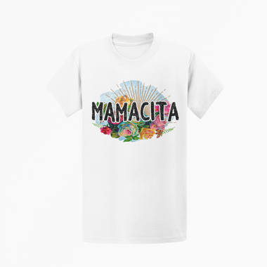 Diona J MAMACITA Mother's Day Casual T-Shirt Summer Vacation Graphic Tees Short Sleeve