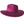 Elegantly Styled Dark Pink Hat with Wide Brim and Dazzling Cubic Chain Detail Fedora Panama Cap - DJ Comics