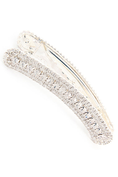STONE TRIM HAIR PIN