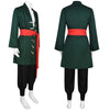 Roronoa Zoro Cosplay Costume Green Overcoat Outfit for Teens Adults Festival Performance Party Halloween - DJ Comics