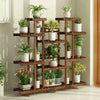 Tiered Plant Stands Wooden Plant Shelf Flower Pot Stand Garden Shelves Multi-Tier Plant Display Stand