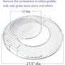 Grill Grates Replacement 22.5in Weber Stainless Steel Removable Insert BBQ
