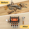 Tool Rack Electric Drill Holder Wall Mount Organizer Wrench Tool Workshop Screwdriver Power Storage Shelf Accessories