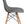 Elon Series Green Plastic Chair w/ Wooden Legs 22.5"D x 18.25"W x 31.5"H-6 Color