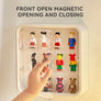 Display Case For Figures With Light Adjustable Display Stand Clear Acrylic Display Box With Door Dust And Moisture Proof