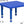 24" Square Natural Plastic Height Adjustable Activity Table Set with 4 Chairs