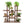 Tiered Plant Stands Wooden Plant Shelf Flower Pot Stand Garden Shelves Multi-Tier Plant Display Stand