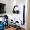 Shelf Floating Mount with Charging Station W/ Headset Holder Wall Bracket Wall Stand for PS5 and PS5 Slim Disc & Digital Version