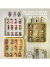 Display Case For Figures With Light Adjustable Display Stand Clear Acrylic Display Box With Door Dust And Moisture Proof