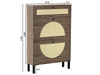 Rattan Shoe Cabinet Boots Shoe Rack Space Saving Shoes Organizer Shoerack Slippers (Rattan) Home Furniture Shoe-shelf Furnitures