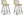 S-shaped Geometric 5 Tier Wood Bookshelf Storage Organizer Living Room Bedroom Rack Shelf Organizer Display Stand Work of Art