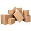 USA Stock 100 Corrugated Paper Boxes 8x6x4"（20.3*15.2*10cm）Yellow  4x4x4"（10*10*10cm） 6x4x2"（15.2*10.2*5.1cm）3size