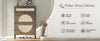 Rattan Shoe Cabinet Boots Shoe Rack Space Saving Shoes Organizer Shoerack Slippers (Rattan) Home Furniture Shoe-shelf Furnitures