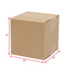 USA Stock 100 Corrugated Paper Boxes 8x6x4"（20.3*15.2*10cm）Yellow  4x4x4"（10*10*10cm） 6x4x2"（15.2*10.2*5.1cm）3size