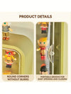 Display Case For Figures With Light Adjustable Display Stand Clear Acrylic Display Box With Door Dust And Moisture Proof