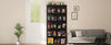 Display Cabinet, 5-Tier Tall Bookcase with Adjustable Shelves, Collectibles Toy Organizers Rack & Display Shelf, Bookshelf