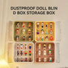 Display Case For Figures With Light Adjustable Display Stand Clear Acrylic Display Box With Door Dust And Moisture Proof
