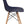 Elon Series Green Plastic Chair w/ Wooden Legs 22.5"D x 18.25"W x 31.5"H-6 Color