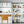 Glass Display Cabinet 4 Shelves Floor Standing Living Room 64 x 32 x 14in, Black