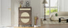 Rattan Shoe Cabinet Boots Shoe Rack Space Saving Shoes Organizer Shoerack Slippers (Rattan) Home Furniture Shoe-shelf Furnitures