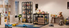 Display Cabinet, 5-Tier Tall Bookcase with Adjustable Shelves, Collectibles Toy Organizers Rack & Display Shelf, Bookshelf