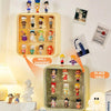 Display Case For Figures With Light Adjustable Display Stand Clear Acrylic Display Box With Door Dust And Moisture Proof