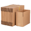 USA Stock 100 Corrugated Paper Boxes 8x6x4"（20.3*15.2*10cm）Yellow  4x4x4"（10*10*10cm） 6x4x2"（15.2*10.2*5.1cm）3size