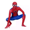 Spider Man Kid Costume - Chiffon Full Body Suit with Mask | Halloween Cosplay Party Superhero Outfit - DJ Comics