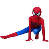 Spider Man Kid Costume - Chiffon Full Body Suit with Mask | Halloween Cosplay Party Superhero Outfit - DJ Comics