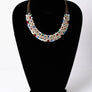 Elegant Bead And Crystal Bib Necklace Design