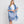DIONA J TIE DYE PRINT KIMONO CARDIGAN ONE SIZE COLOR BLUE