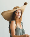 Wide Brim Beach Summer Sun FLOPPY STRAW HAT